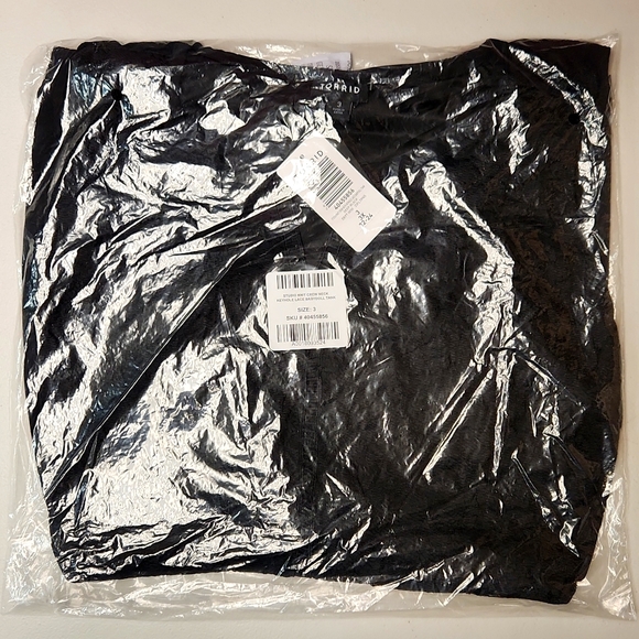 ❤️NWT VINTAGE TORRID TANK - LACE BABYDOLL KEYHOLE CAMI - FLOWY - PLUS SIZE - Picture 7 of 16